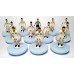 Subbuteo Andrew Table Soccer Uruguay World Cup 1986 on classic Hasbro bases